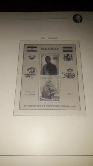 Archivio di Francobolli Storia della Scoperta