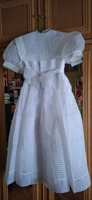 Vestido de Comunión Blanco Niña