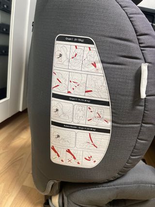 Silla de coche para bebé con Isofix