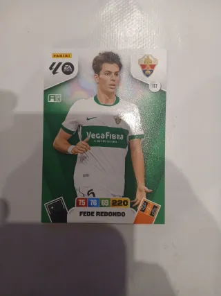 Cromo 117 Fede Redondo Panini 2025/2026