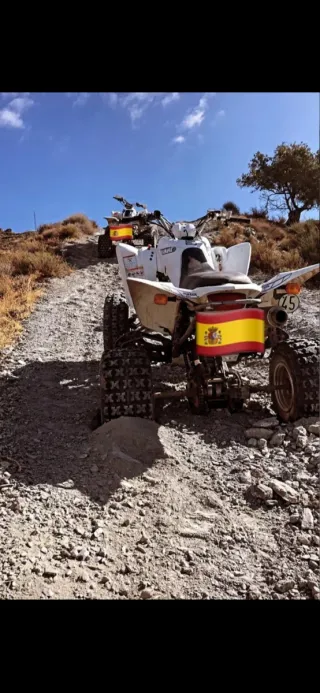 Yamaha Raptor 350 R Blanco