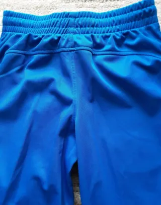 Pantalones deportivos hombre azul y blanco