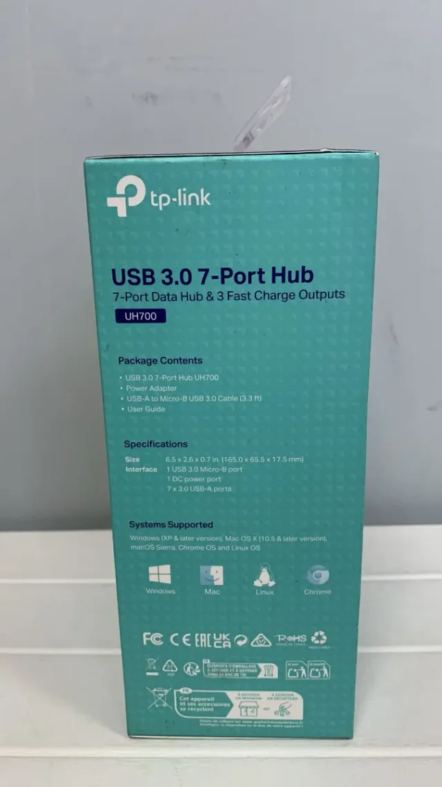 TP-Link UH700 - Hub USB 3.0 7 Puertos