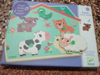 Il gioco delle forme Djeco Fattoria