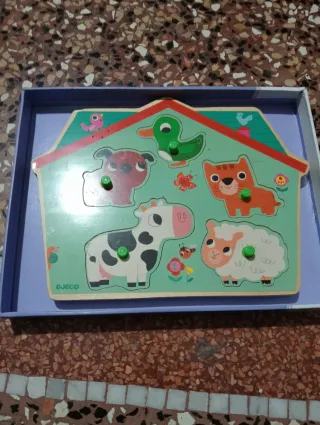 Il gioco delle forme Djeco Fattoria