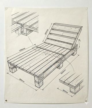 Tumbona Hamaca de Palets