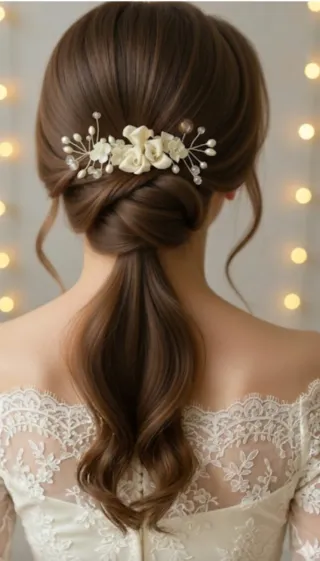 Tocados y adornos novias