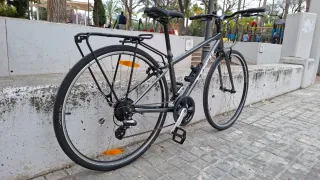 Bici Trek Híbrida Gris Talla S