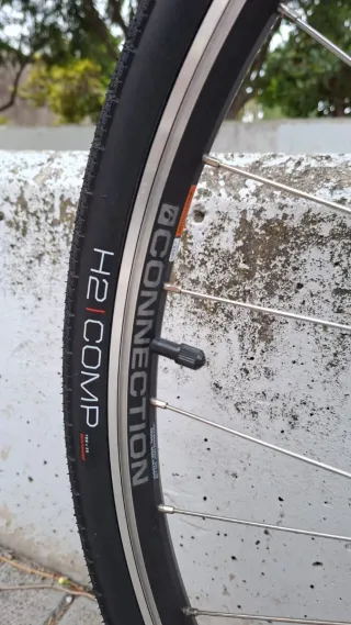 Bici Trek Híbrida Gris Talla S