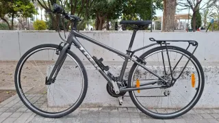 Bici Trek Híbrida Gris Talla S
