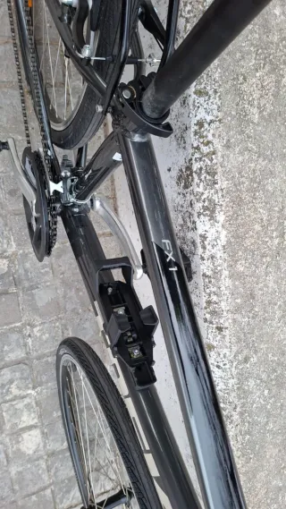 Bici Trek Híbrida Gris Talla S