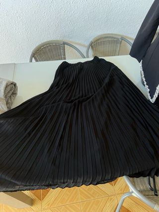 Conjunto falda y top adornado