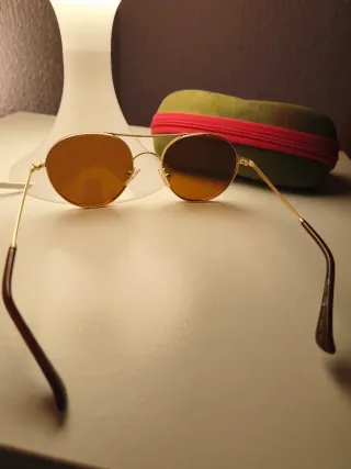 Gafas Nuevas Afflelou Marrones y Doradas