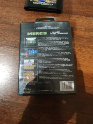 Mercs Mega Drive PAL Sega