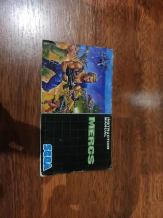Mercs Mega Drive PAL Sega