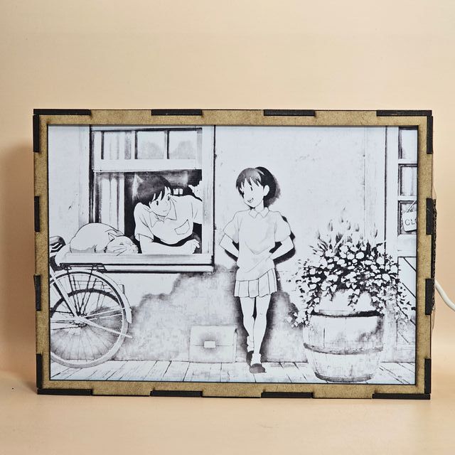 Lampara LED de Susurros del corazón