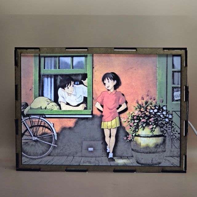 Lampara LED de Susurros del corazón