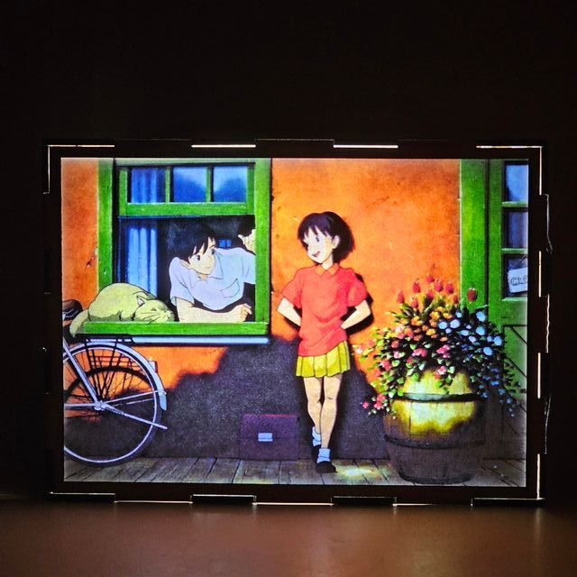 Lampara LED de Susurros del corazón