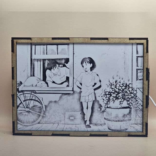 Lampara LED de Susurros del corazón