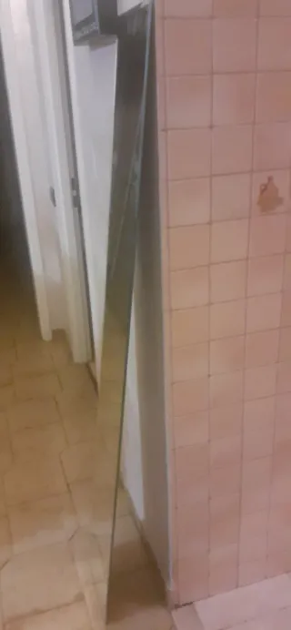 Specchio da parete orizzontale/verticale con ganci