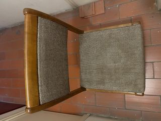 Mesa y sillas madera maciza años 90