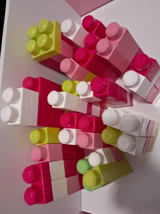 Bloques construcción infantiles 110 piezas aprox