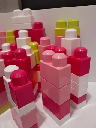 Bloques construcción infantiles 110 piezas aprox