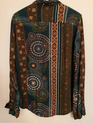 Camicia Duca Homme fantasia geometrica