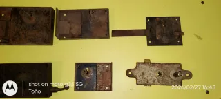 Lotes de cerraduras antiguas