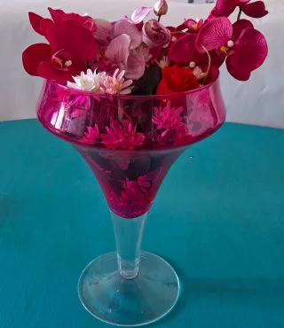 JARRÓN VINTAGE COPA MARTINI GRANDE