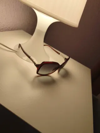 Gafas Bvlgari Marrón y Plateado