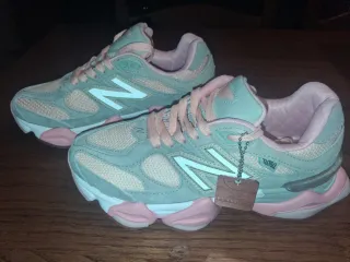 New Balance 9060 Donna 39.5 Rosa Grigie