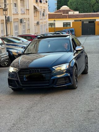 Audi a3 sport black 2017 en perfecto estado 150cv