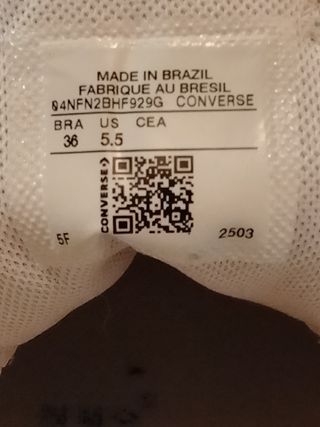 Zapatillas Converse All Star Blancas