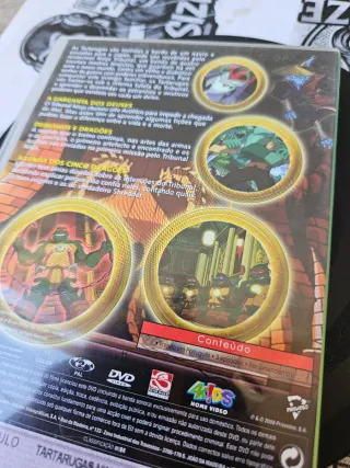 As Tartarugas Mutantes Ninja: Lenda dos Cinco Drag