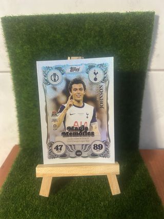 Carta Topps Magic Memories Johnson