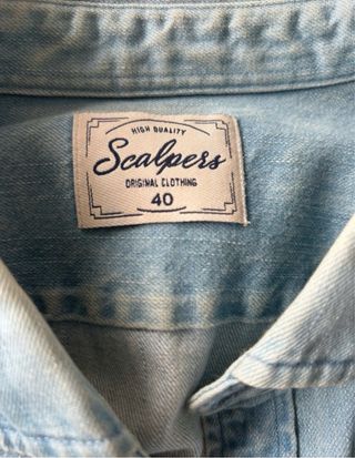 Camisa vaquera Scalpers azul