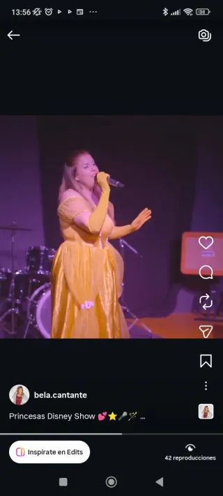 Animadoras y cantantes infantiles