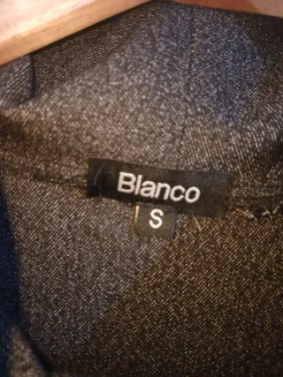 Vestido Blanco sin mangas cuello alto Talla S