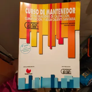 Libro mantenimiento calefacción, climatización