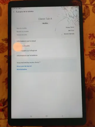 Tablet Samsung Negra