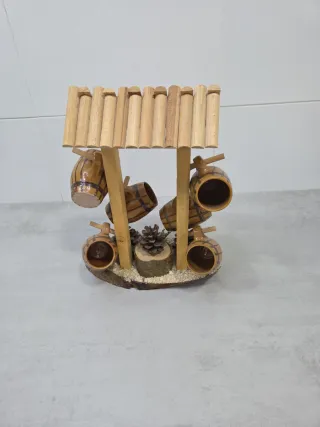 Artesanía Rumana de Madera - Pozos y Tazas