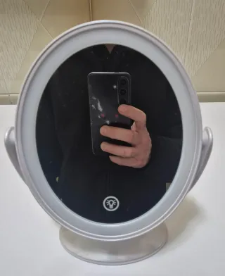 Specchio trucco Aesfee LED 1x/7x USB