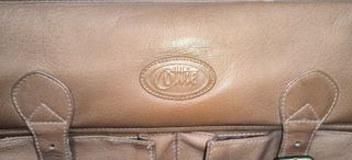 Maletín portafolio ejecutivo piel marrón - Cottie