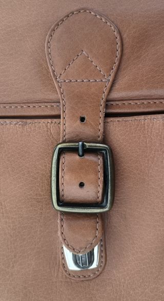 Maletín portafolio ejecutivo piel marrón - Cottie