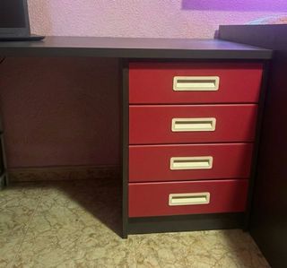 Dormitorio modular con escritorio esquinero LEMAR