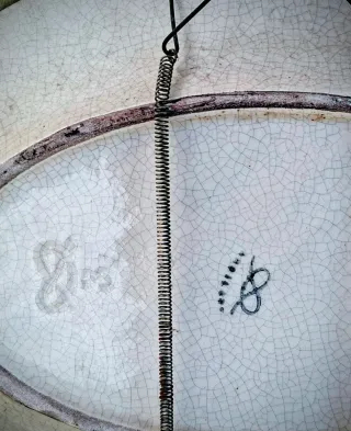 Prato Viúva Lamego Antigo Flores