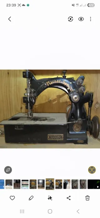 Máquinas de Coser Antiguas