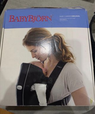 Mochila Portabebés BabyBjörn Negra