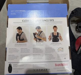 Mochila Portabebés BabyBjörn Negra